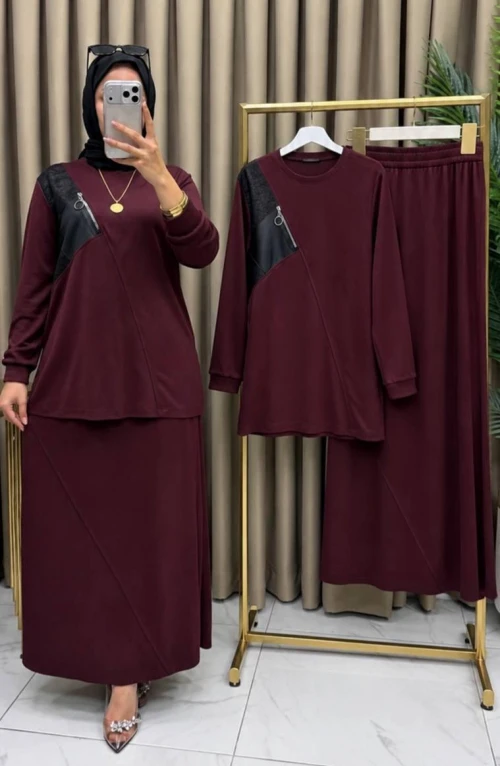 Kösem Takım Bordo Kösem Takım Bordo