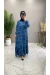 Asiye Elbise İndigo