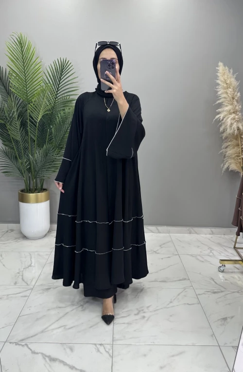 Abaya Mevlana Ferace Siyah