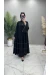 Abaya Mevlana Ferace Siyah