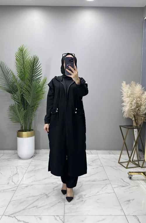 Asya Yelek Siyah