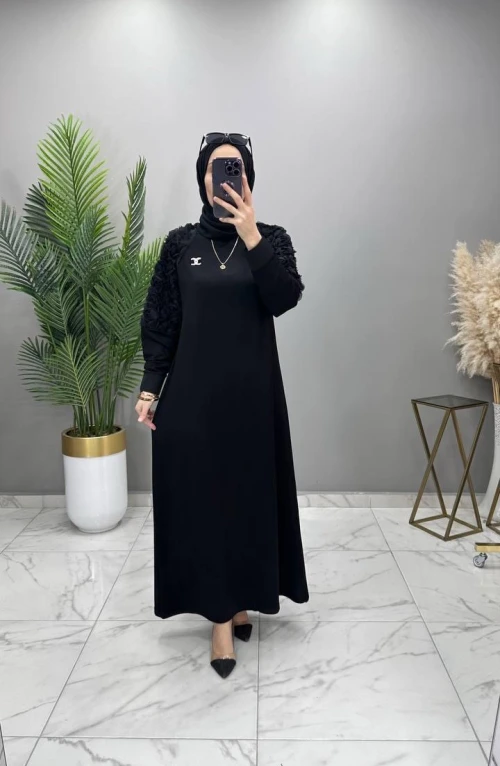 Gülru Abiye Elbise Siyah