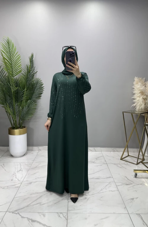 AJDA ABİYE ELBİSE ZÜMRÜT