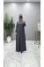 AJDA ABİYE ELBİSE FÜME