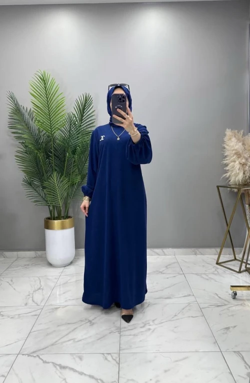 Berna Elbise İndigo