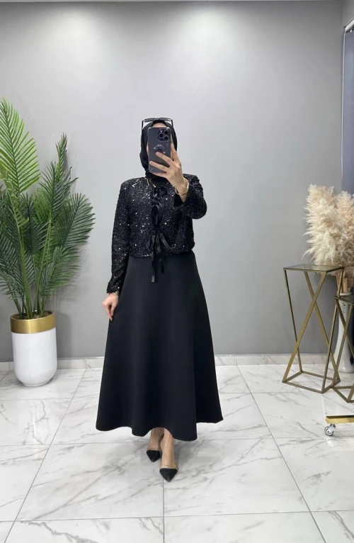Lara Pulpayet Takım Siyah