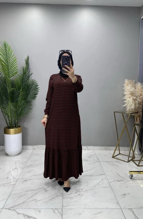Sinem Elbise Kahve