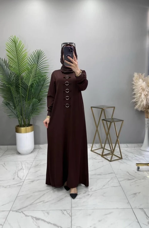 Buğlem Elbise Kahve
