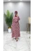 Beyza Elbise Bordo