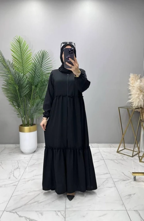 Azra Ferace Elbise Siyah