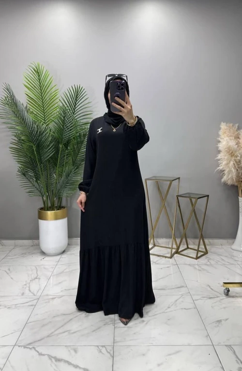 Nurgül Elbise Siyah