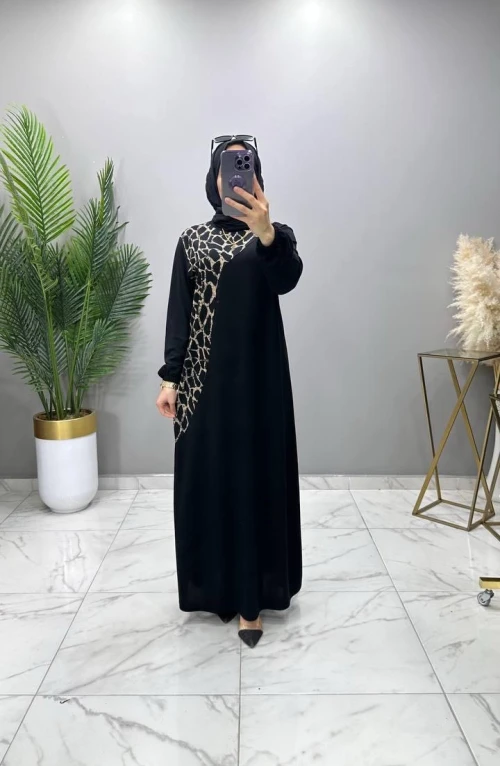 Yudum Elbise Leopar