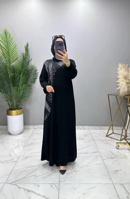Yudum Elbise Siyah