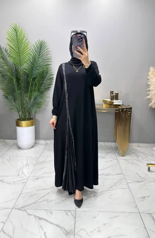 Peri Abiye Elbise Siyah