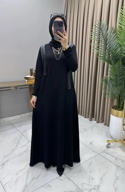 Asya Elbise Siyah