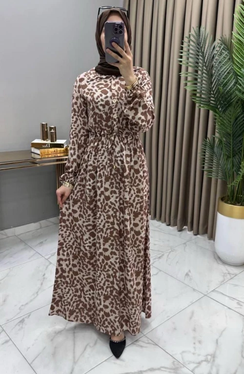 Zeliha Elbise Kahve
