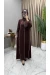 Şeyda Elbise Kahve