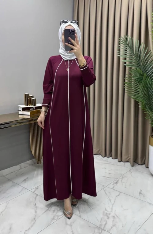 Şeyda Elbise Mürdüm