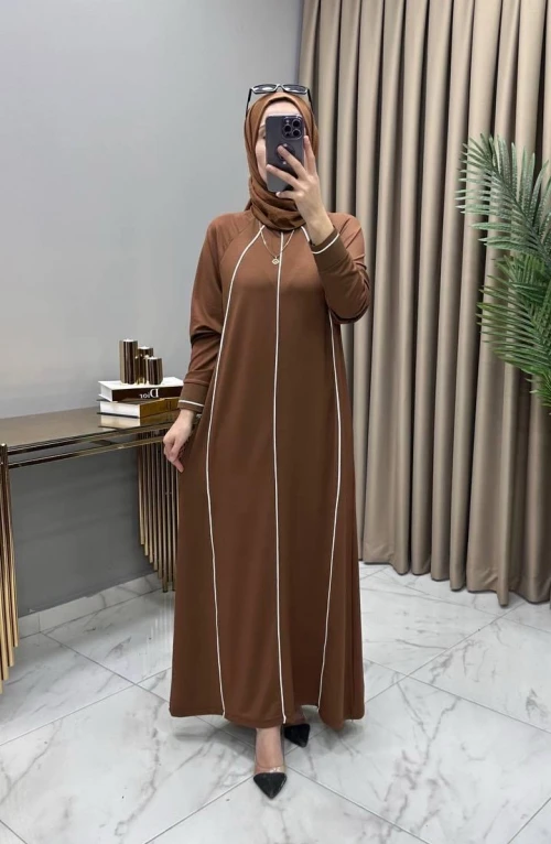 Şeyda Elbise Taba