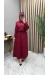 Irmak İkili Takım Bordo