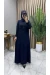 Eylem Elbise Lacivert