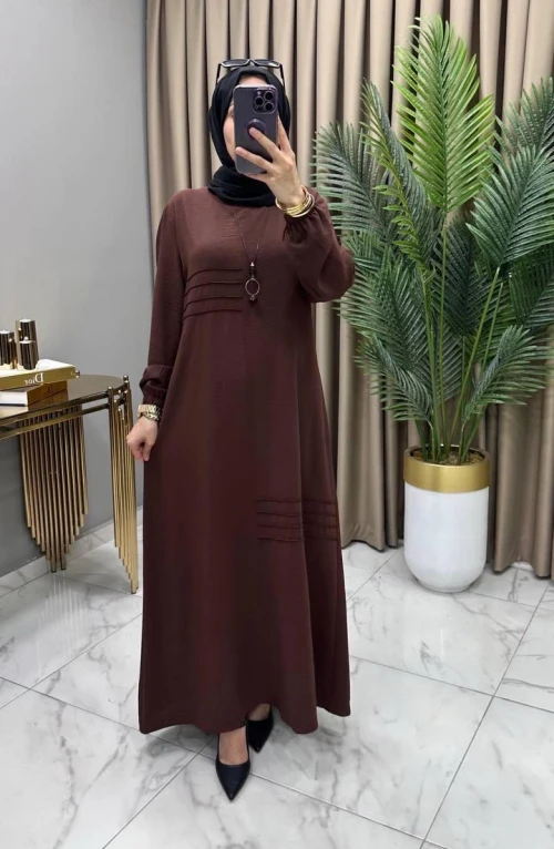Eylem Elbise Kahve
