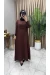 Eylem Elbise Kahve