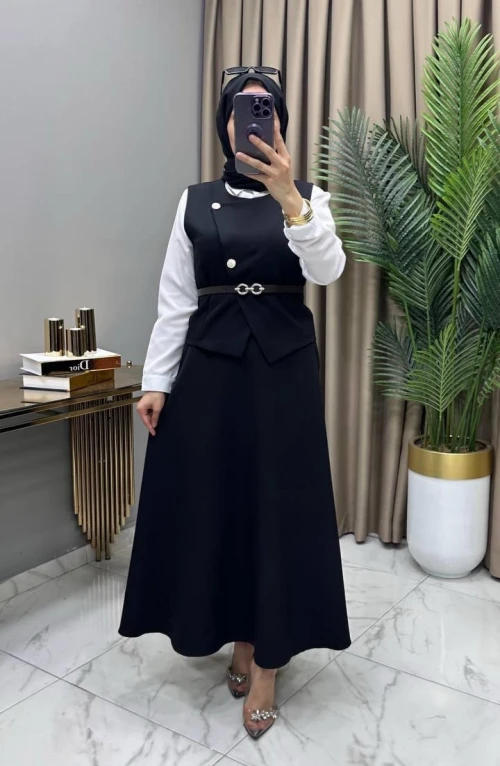 Gülce Takım Siyah