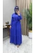 Pelin Elbise Saks Mavisi