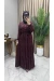Pelin Elbise Saks Mürdüm