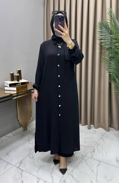 Neslişah Takım Siyah