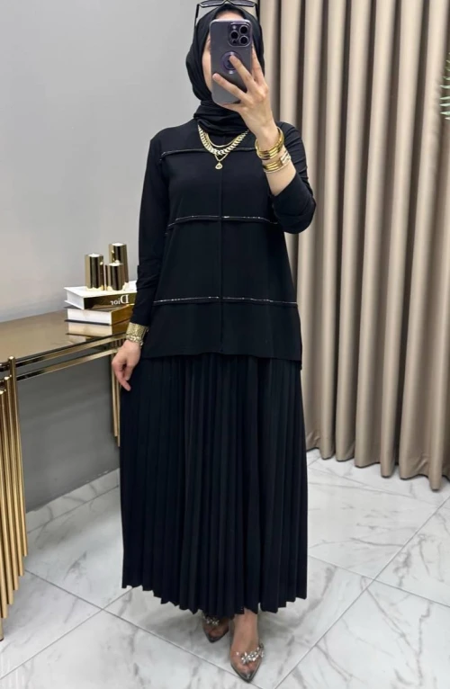 Zennur Takım Siyah