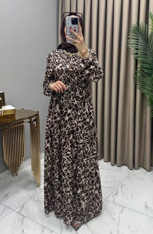 Bahar Elbise Kahve