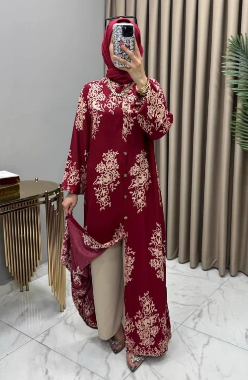 Cansu Takım Bordo