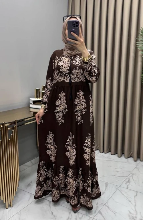 Şirin Elbise Kahve
