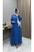 Cansel Elbise İndigo