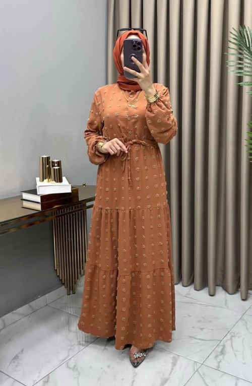 Alina Elbise Turuncu