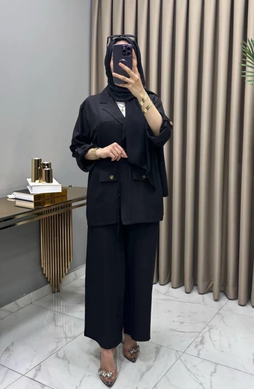 Sibel Takım Siyah
