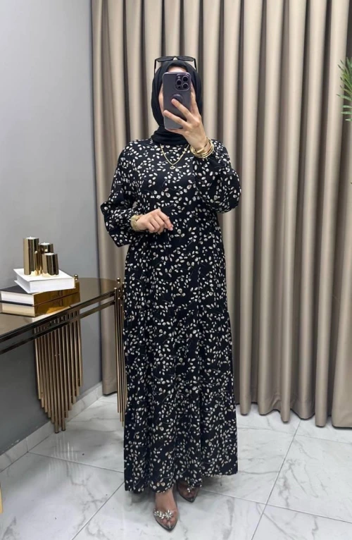 Nurcan Elbise Siyah