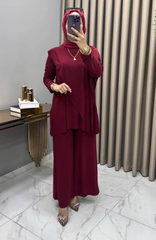 Elvan Takım Bordo Elvan Takım Bordo