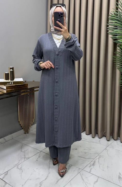 Rüveyda Takım Gri Rüveyda Takım Gri