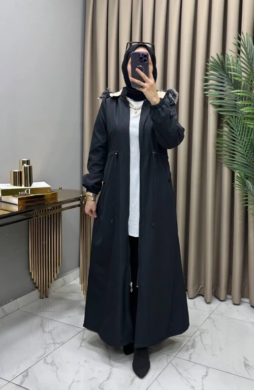 Kışlık Parka Mont Siyah Kışlık Parka Mont Siyah
