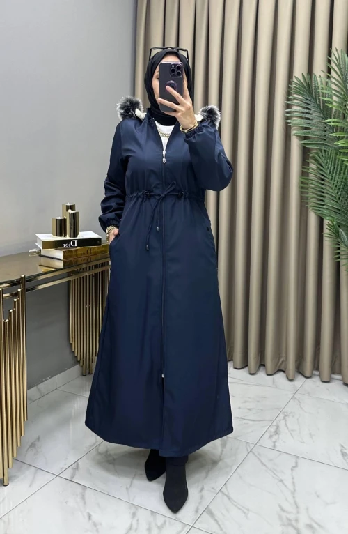 Kışlık Parka Mont Lacivert Kışlık Parka Mont Lacivert