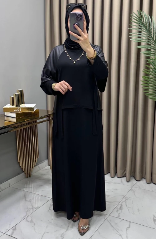 Esra Elbiseli Takım Siyah Esra Elbiseli Takım Siyah