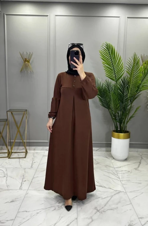 Aybüke Elbise Kahve Aybüke Elbise Kahve