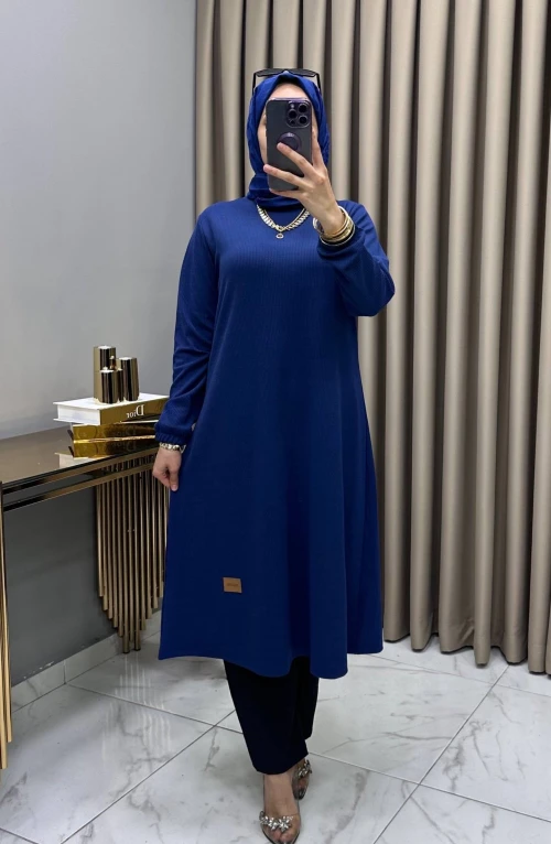 Filiz Tunik İndigo Mavi Filiz Tunik İndigo Mavi