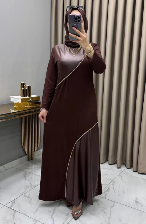 Hatun Elbise Kahve Hatun Elbise Kahve