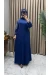 Nilda Elbise İndigo