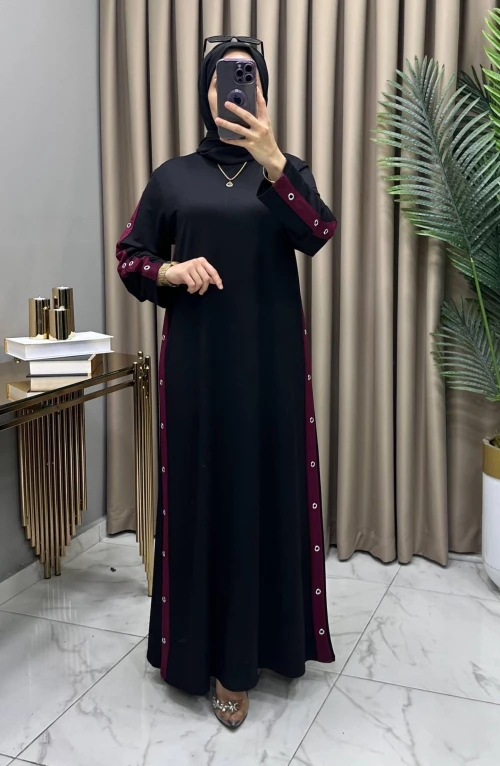 İlknur Elbise Mürdüm İlknur Elbise Mürdüm