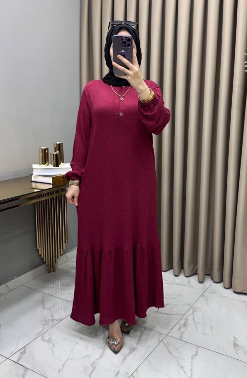 Nigar Elbise Bordo Nigar Elbise Bordo